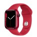 Apple Watch Series 7 GPS 41mm Aluminum Case with Sport Band (Красный)