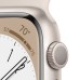 Apple Watch Series 8 41mm Starlight Aluminum Case with Sport Band Starlight