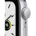 Часы Apple Watch SE GPS 44mm Aluminum Case with Sport Band 2021 (Серебристый/Синий омут)