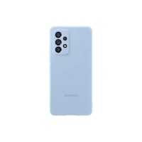 Чехол Samsung для Galaxy A53 Silicone Cover EF-PA536TLEGRU, голубой