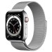 Умные часы Apple Watch Series 6 GPS + Cellular 40мм Stainless Steel Case with Milanese Loop, серебристый