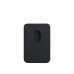 Чехол Apple Кожаный чехол-бумажник MagSafe для iPhone, тёмная ночь (MM0Y3ZM))