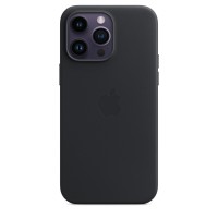 Кожаный чехол MagSafe для iPhone 14 Pro Max - Midnight (MPPM3)
