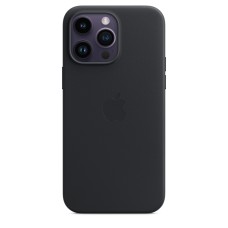 Кожаный чехол MagSafe для iPhone 14 Pro Max - Midnight (MPPM3)