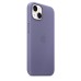 Кожаный чехол MagSafe для iPhone 13, цвет «сиреневая глициния»
