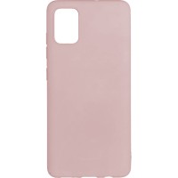 Чехол силиконовый для Samsung Galaxy A52, розовый