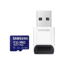 Карта памяти Samsung PRO Plus microSDXC 128GB с картридером (MB-MD128KB)