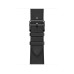 Apple Watch Hermes Series 8 41mm Silver Stainless Steel Case with Single Tour, Noir (черный)