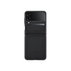 Чехол Samsung для Galaxy Z Flip4 Flap Leather Cover EF-VF721LBEGRU, черный