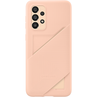 Чехол Samsung Soft Clear Cover A33 (EF-OA336TPEGRU), персиковый