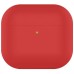 Чехол для AirPods 3 силиконовый Deppa Ultra Slim (D-47324) 1.3мм Красный