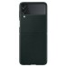Samsung Чехол (клип-кейс) Samsung для Samsung Galaxy Z Flip3 Leather Cover зеленый (EF-VF711LGEGRU)