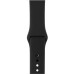 Умные часы Apple Watch Series 3 42mm Space Gray Aluminum Case with Sport Band Black (Серый космос/Черный)