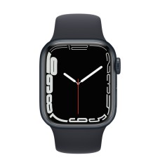 Apple Watch Series 7 GPS 45mm Aluminum Case with Sport Band (Тёмная ночь)