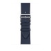 Apple Watch Hermes Series 8 45mm Space Black Stainless Steel Case with Single Tour, Navy (синий)
