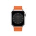 Ремешок Apple Watch Hermès - 41mm Swift Leather Single Tour, Orange (оранжевый)