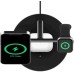 Беспроводное зарядное устройство Belkin MagSafe 3-in-1 Wireless Charger WIZ009vfBK (Black)