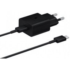 Сетевое зарядное устройство Samsung USB Type-C 15Вт (EP-T1510XBEGRU) Черный