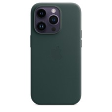 Кожаный чехол MagSafe для iPhone 14 Pro - Forest Green (MPPH3)