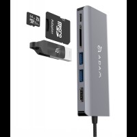 USB-концентратор Adam Elements CASA Hub A01, разъемов: 5