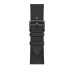 Apple Watch Hermes Series 8 45mm Silver Stainless Steel Case with Single Tour, Noir (черный)