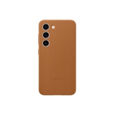 Чехол Samsung Galaxy S23 Leather Case EF-VS911LAEGRU, бежевый