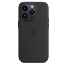 Силиконовый чехол MagSafe для iPhone 14 Pro - Midnight (MPTE3)
