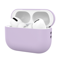 Чехол Deppa для футляра наушников Apple AirPods Pro 2, силикон, лавандовый