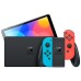 Игровая приставка Nintendo Switch (OLED model), неоновый синий/неоновый красный