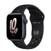 Часы Apple Watch SE 40mm (2022) Midnight Aluminum Case with Nike Sport Band Black/Black