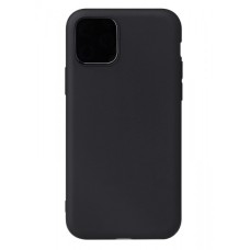 Чехол силиконовый для iPhone 11 (черный)