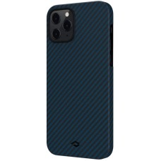 Чехол-накладка Pitaka MagEZ Case (арамид) для Apple iPhone 12 Pro Max черно-синий