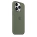 Силиконовый чехол MagSafe для iPhone 14 Pro - Olive (MQUH3)