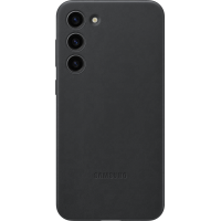 Чехол Samsung Galaxy S23+ Leather Case (EF-VS916LBEGWW), черный