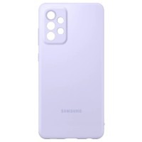 Чехол Samsung для Galaxy A72 Silicone Cover Purple (EF-PA725TVEGRU)